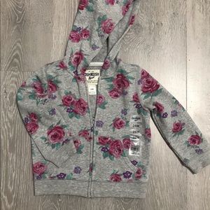 OshKosh Girls Zip Up Hoodie